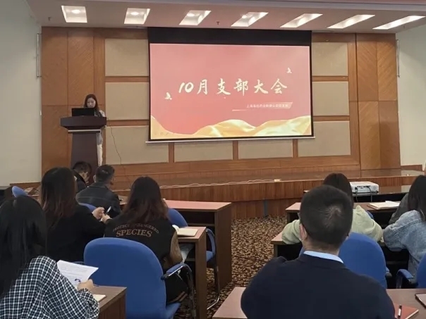 傳承紅色基因 堅定理想信念 | 十月黨支部大會順利召開！